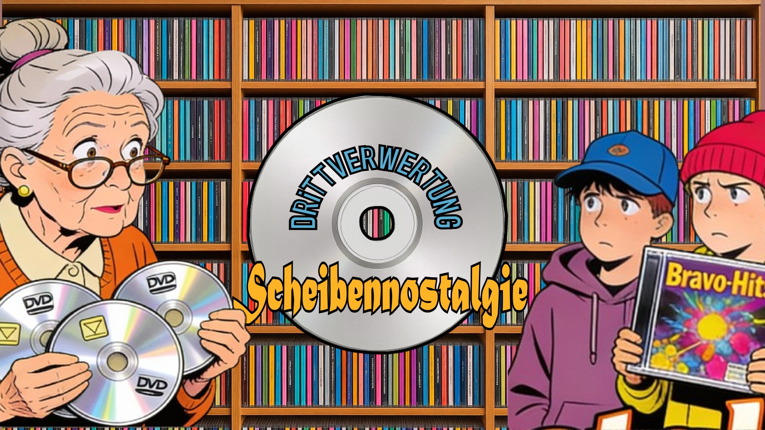 Scheibennostalgie – Vol. 23 – Omas Schlager am Volksempfänger: Abspielgeräte-Frust & Kinderhörspiel-Lust (DRiTTVERWERTUNG #189)