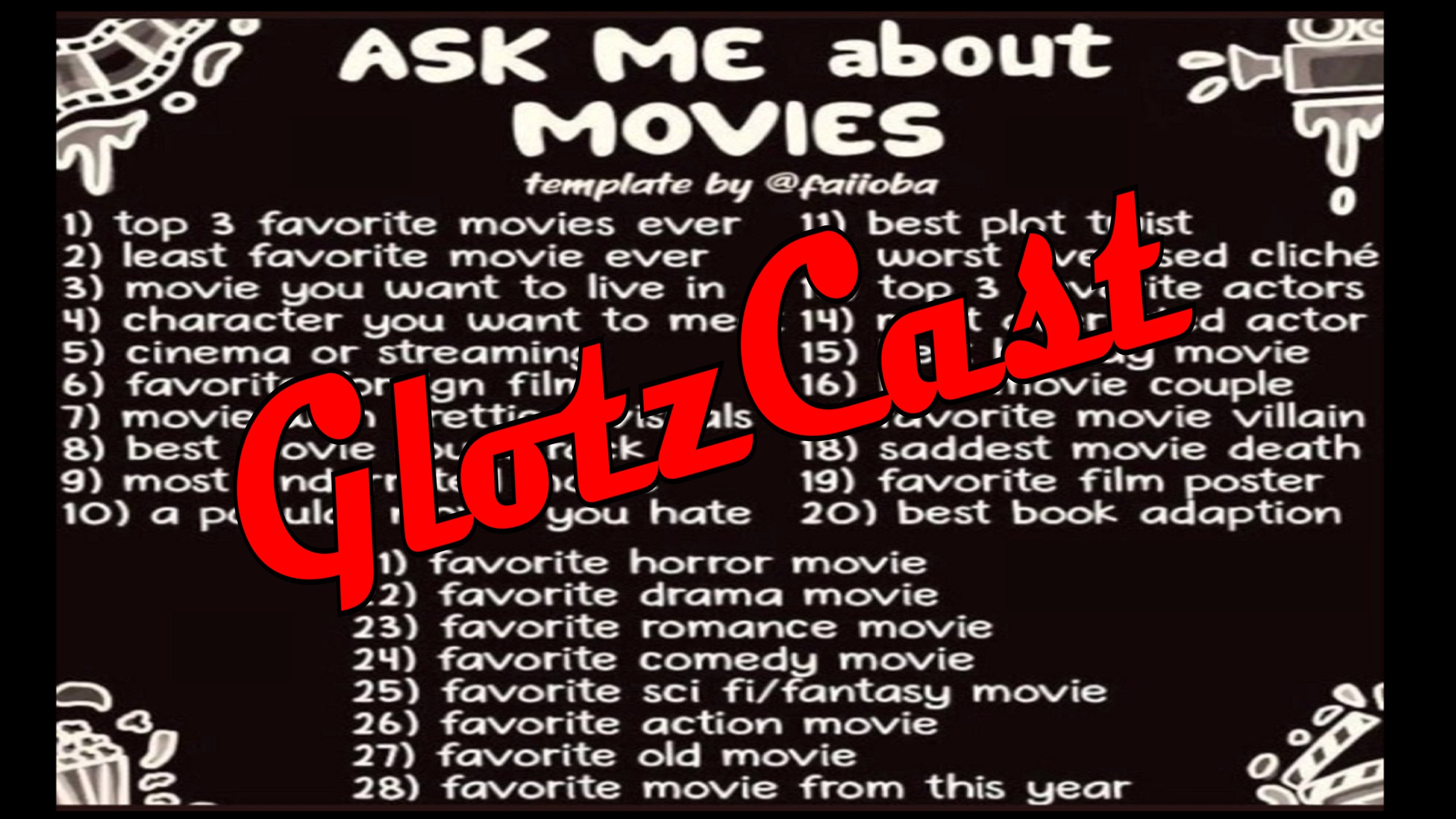 GlotzCast #127 – Ask Us About Movies: 28 Filmfragen mit André und Frank