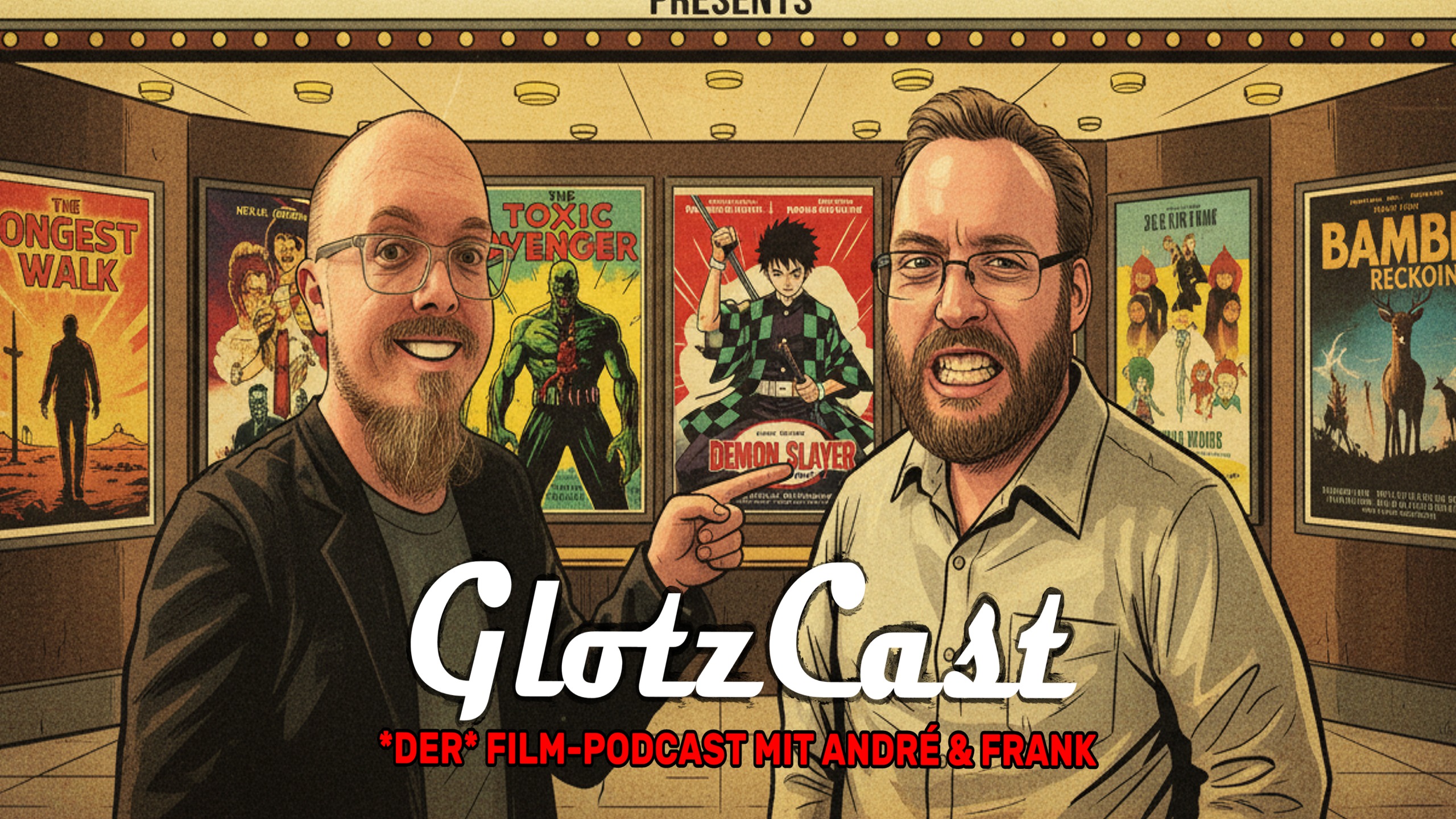 GLOTZCAST #193 – Reh, Rausch und Reality-Krise: André und Frank in den Untiefen der Kinowelt